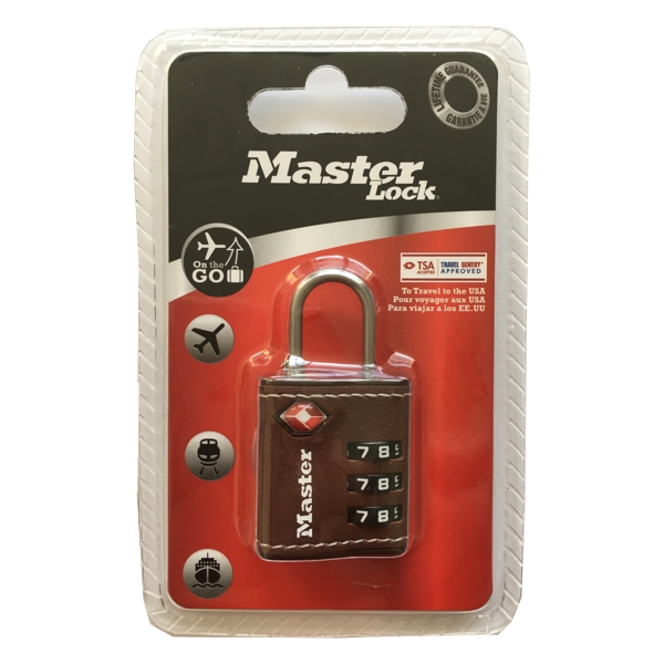 Master Lock 4692EURDBRN TSA zámek 32 mm hnědý