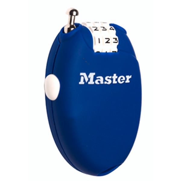 Master Lock 4603EURD kabelový zámek modrý 70 cm