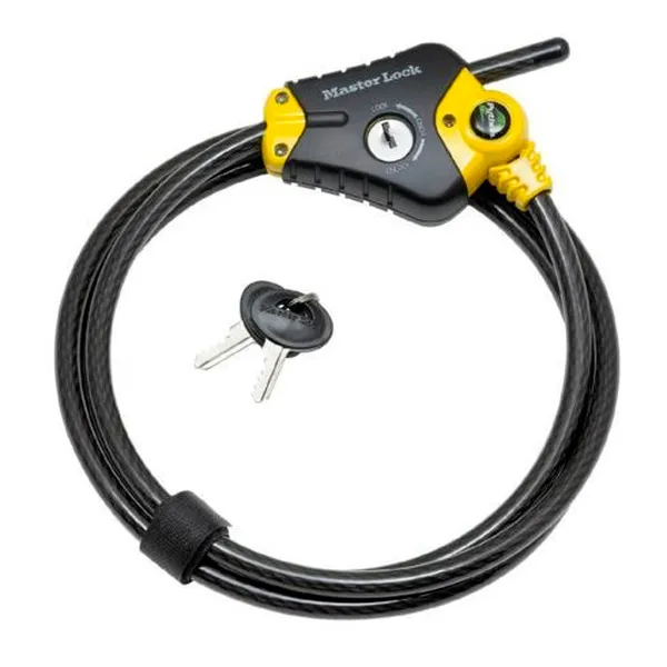 Master Lock Python 8420EURD lanový zámek 10 mm stahovací