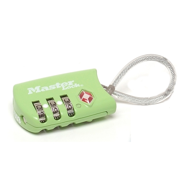 Master Lock TSA 4688EURD zámek zelený 30 mm