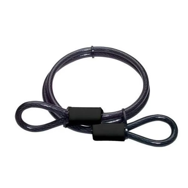 Master Lock 72EURD ocelové lanko 4,5 m černé