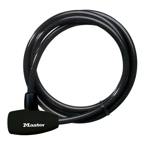 Master Lock 8154EURD lankový zámek 180 cm černý