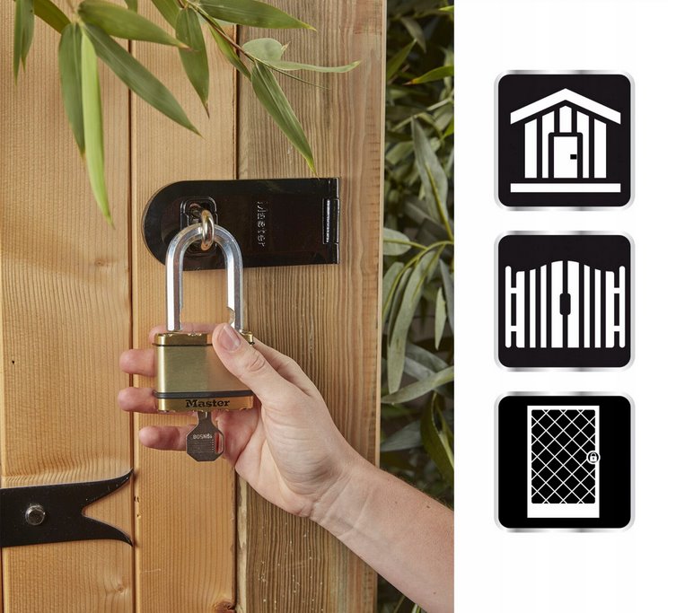 Master Lock Excell M15BEURDLF visací zámek 64 mm mosazný
