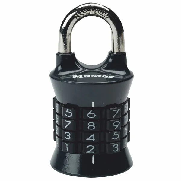 Master Lock 1535EURDCOL visací zámek kombinační černý