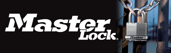 Master Lock 1310-HEADER PVC banner visací zámky 100x30