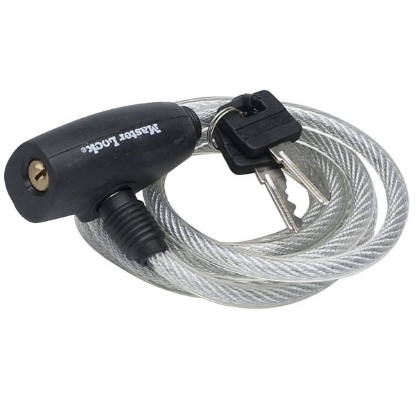 Master Lock 8127EURDPRO zámek na kolo 1,8 m průsvitný