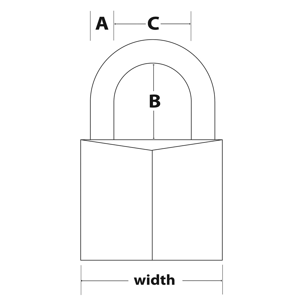 Master Lock 3430EURDAST visací zámek 30 mm Tree modrý