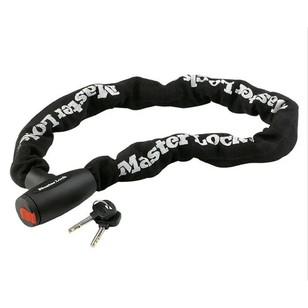 Master Lock 8292EURDPSCC řetěz se zámkem 10 mm 200 cm černý