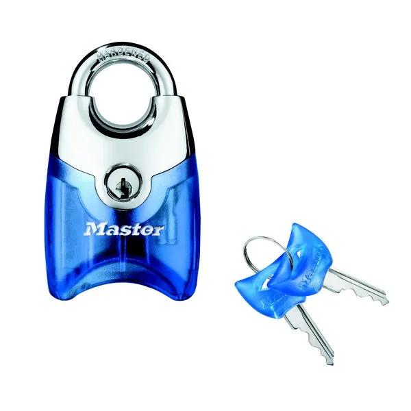 Master Lock Fusion 192EURD visací zámek 44 mm modrý