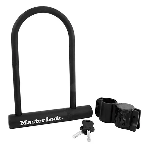 Master Lock 8170EURDPRO U zámek na kolo 200 mm černý