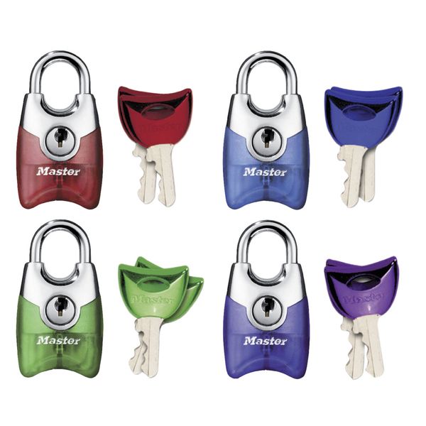 Master Lock Fusion visací zámky 20 mm zelené 4 ks