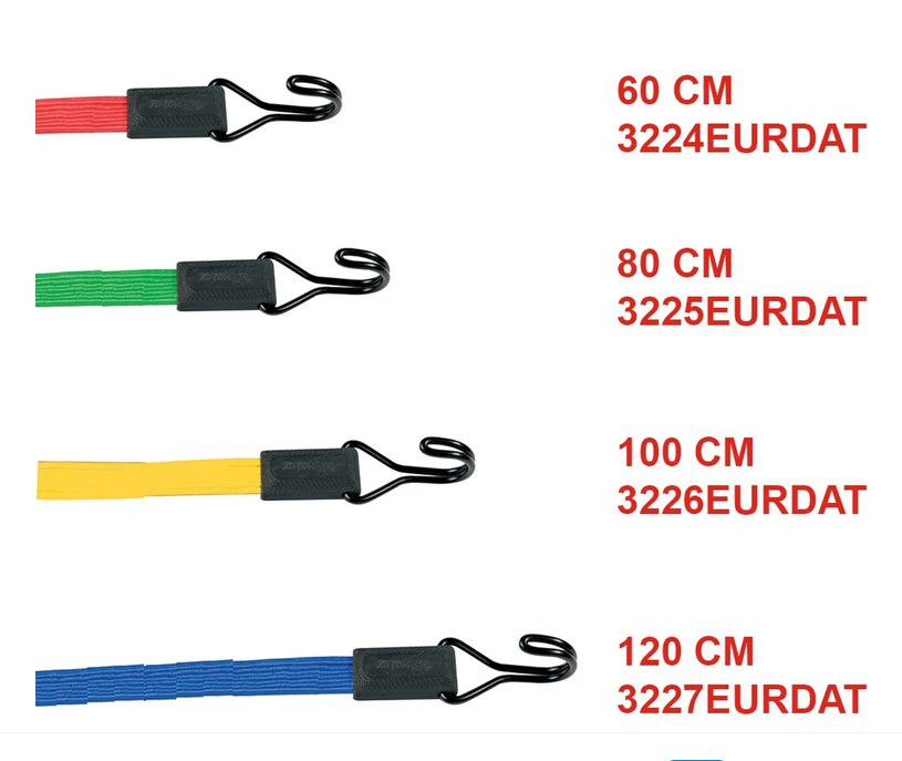 Master Lock 3227EURDAT upínací guma 120 cm modrá