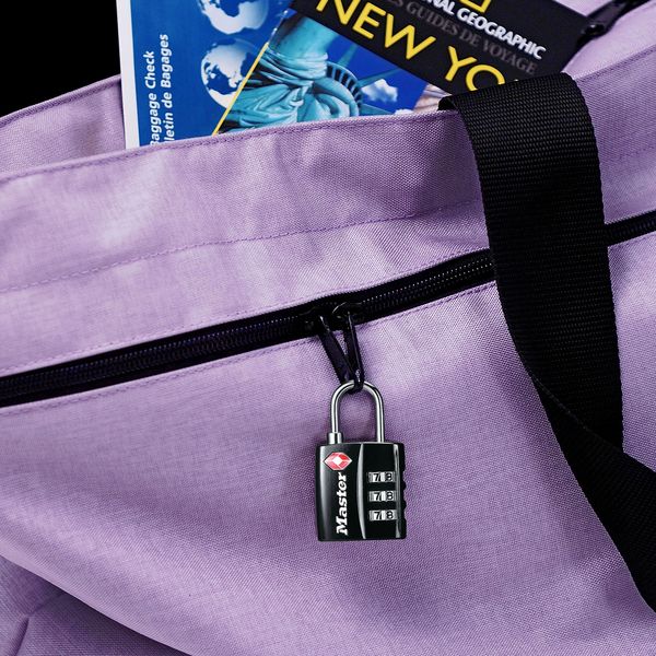 Master Lock 4680EURDBLK TSA zámek 30mm černý