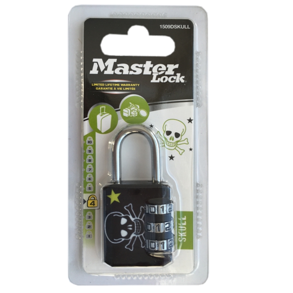 Master Lock 1509EURDSKULL zámek 30 mm Skull
