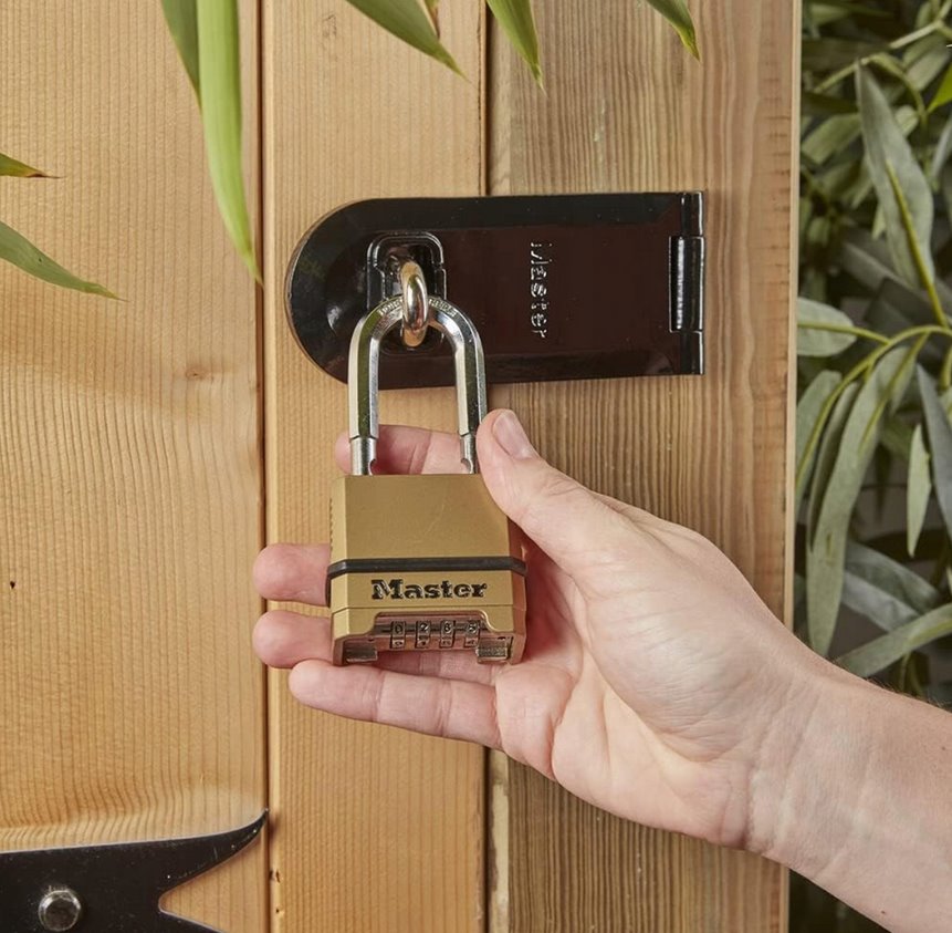Master Lock Excell M175EURDLF kombinační zámek 56 mm mosaz