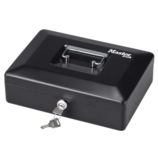 Master Lock CB-10ML pokladní box černý ocelový 3,34 l