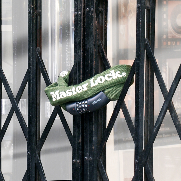 Master Lock 8028EURD řetěz se zámkem na kód 1,5 m
