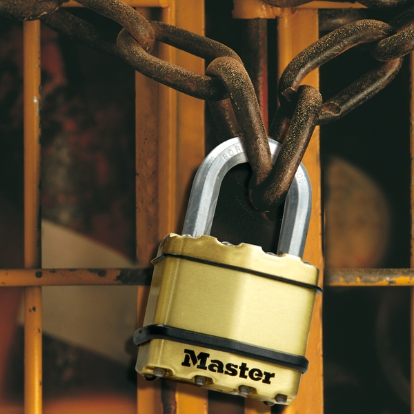 Master Lock Excell M5BEURD visací zámek 50 mm mosazný