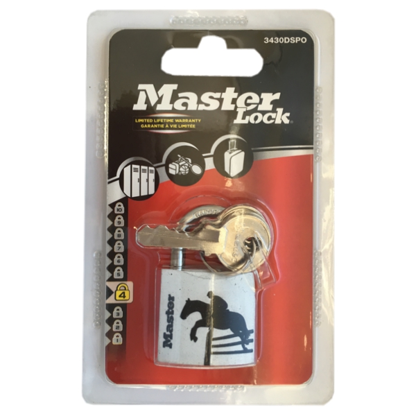 Master Lock 3430EURDSPO visací zámek Horse 30 mm
