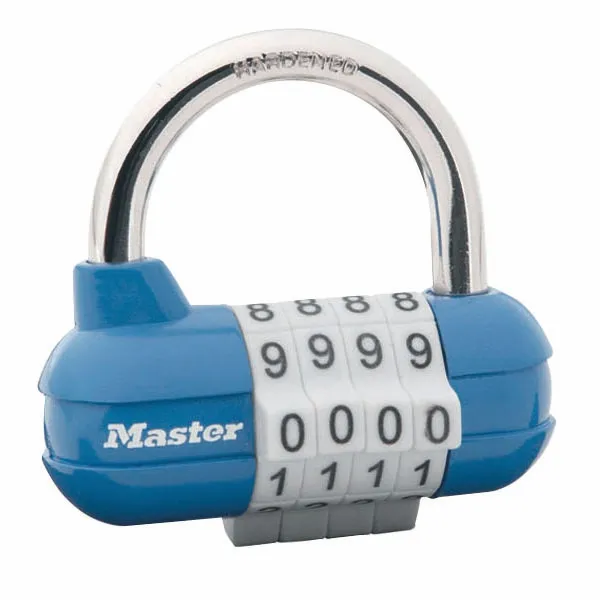 Master Lock 1523EURD kombinační zámek 64 mm modrý horizontální