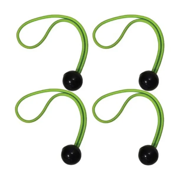 Master Lock 3254EURDAT upínací gumy 20 cm 4 ks zelené