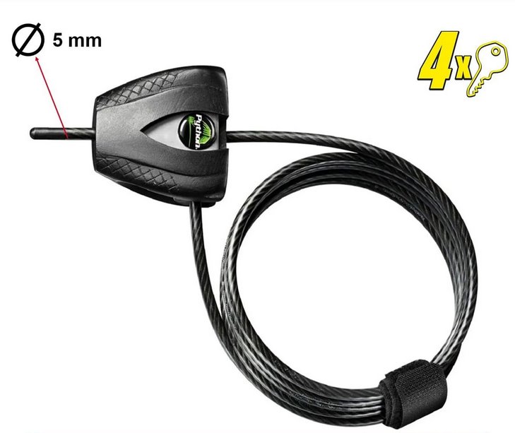 Master Lock Python 8417EURDPRO lanový zámek 5 mm
