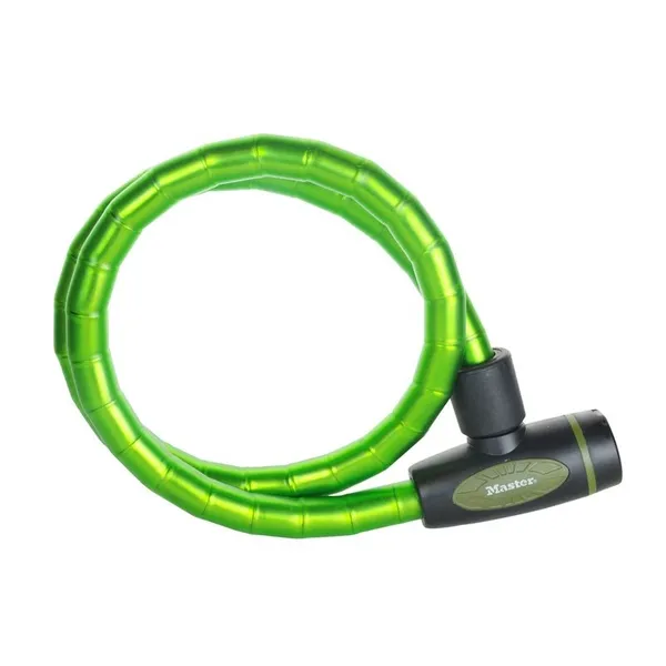 Master Lock 8228EURDPRO pancéřované lanko zelené 1 m