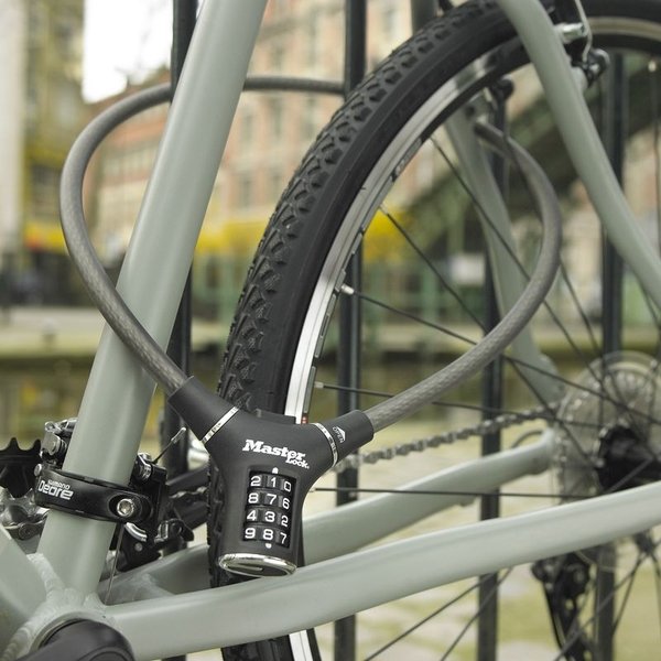 Master Lock 8229EURDPROCOL lanko na kolo 0,9 m šedé