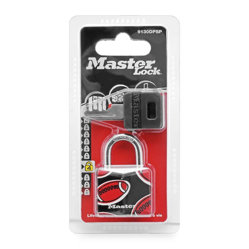 Master Lock 9130EURDPSP visací zámek 30 mm černý Rugby