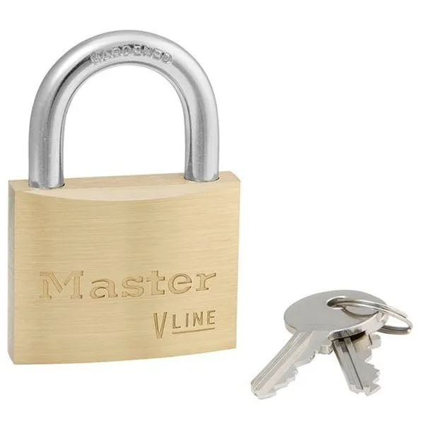 Master Lock 4150 visací zámek 50 mm mosazný na klíč