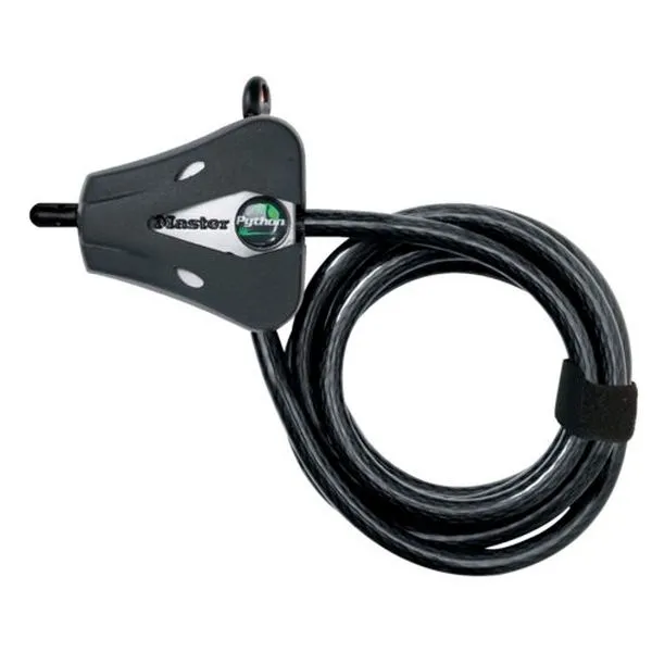 Master Lock Python 8418EURD lanový zámek 8 mm zkracovací
