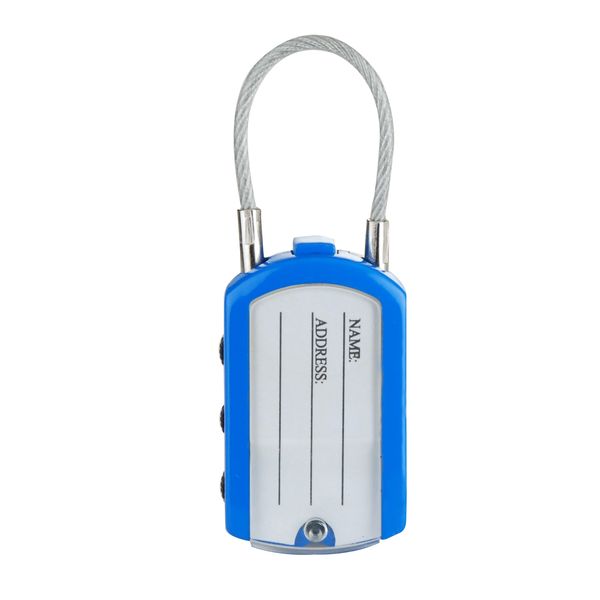 Master Lock 4684EURTCOL TSA zámek 30 mm modrý 2 ks