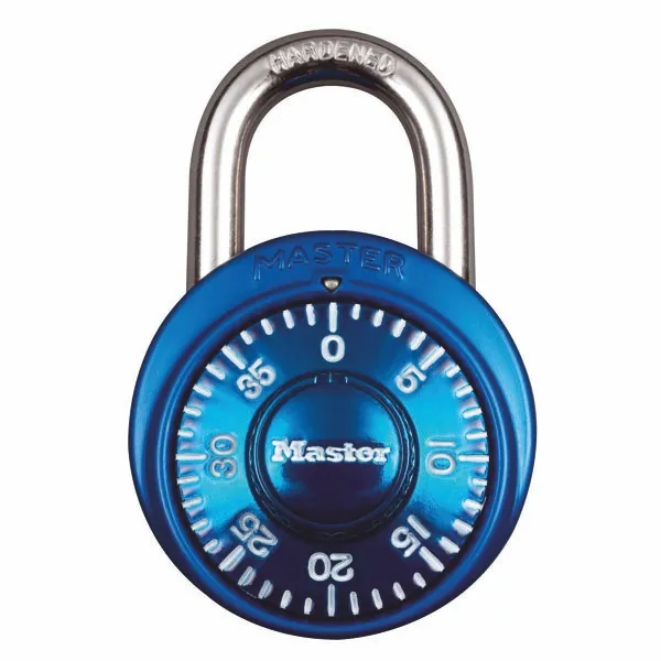 Master Lock 1533EURD kombinační zámek 38 mm modrý