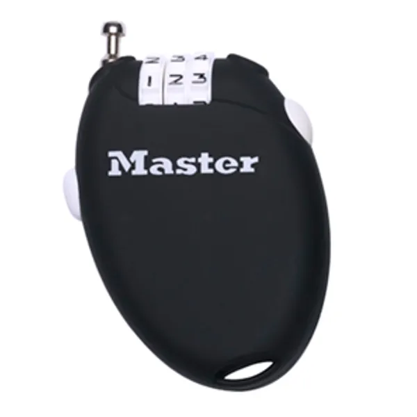 Master Lock 4603EURD kabelový zámek 70 cm černý