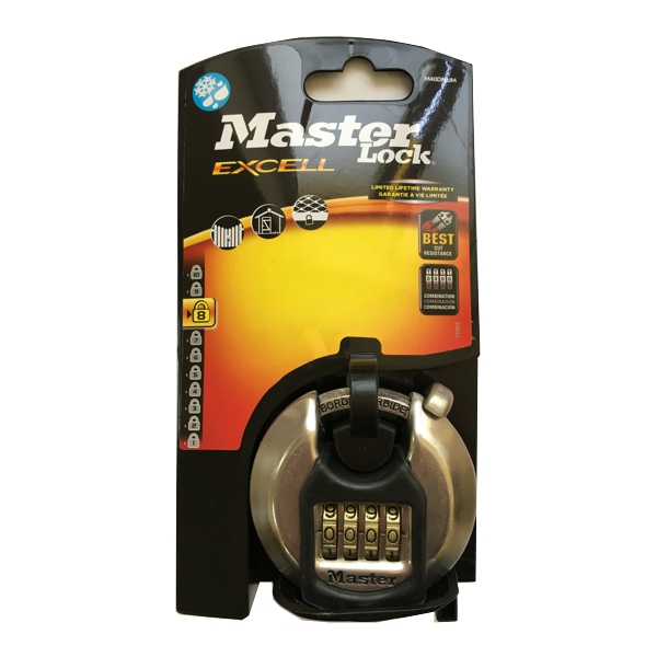 Master Lock Excell M40EURDNUM kombinační zámek 70 mm číselný