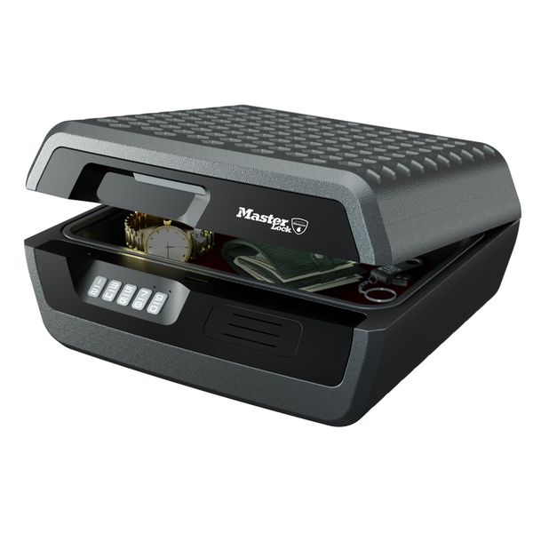 Master Lock CHW30300EURHRO trezorový kufr A4 šedý