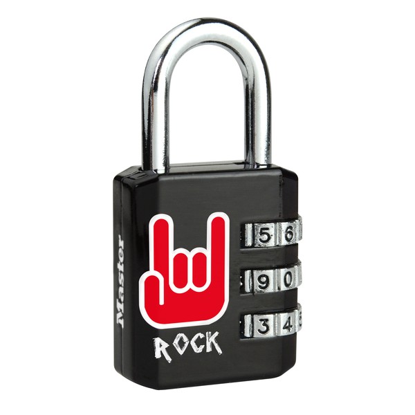 Master Lock 1509EURDROCK kombinační zámek 30 mm černý