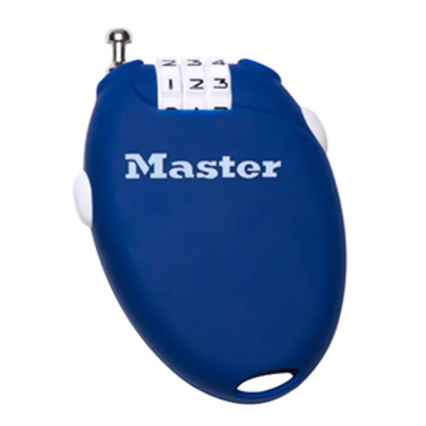 Master Lock 4603EURD kabelový zámek modrý 70 cm