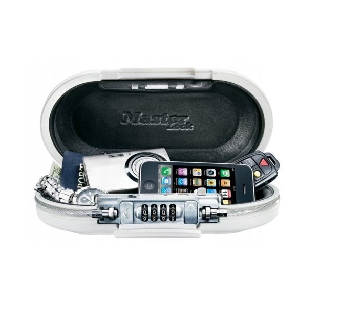 Master Lock 5900EURDWHT bezpečnostní schránka bílá kombinační