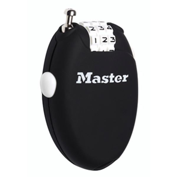 Master Lock 4603EURD kabelový zámek 70 cm černý