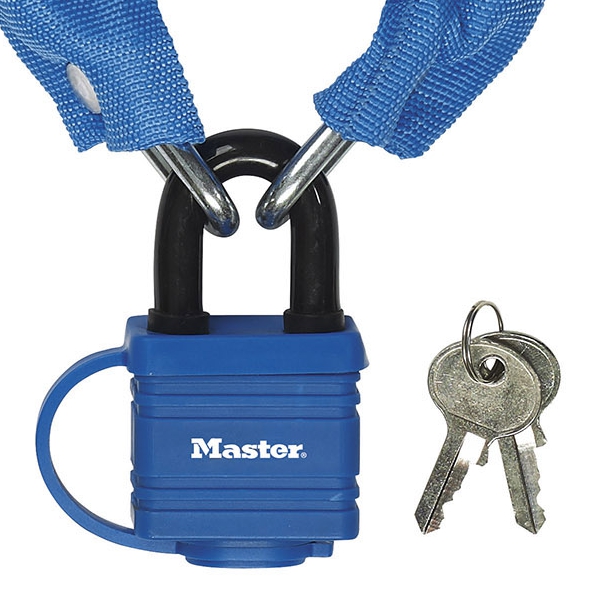 Master Lock 8390EURDPROCOLB řetězový zámek 90 cm modrý 6mm
