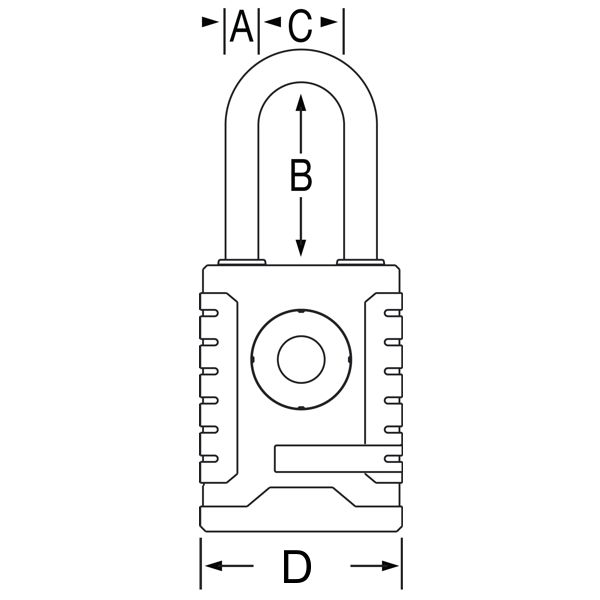 Master Lock 4401EURHEC visací zámek černý Bluetooth
