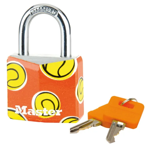 Master Lock 9130EURDPSP visací zámek oranžová Tennis 30 mm