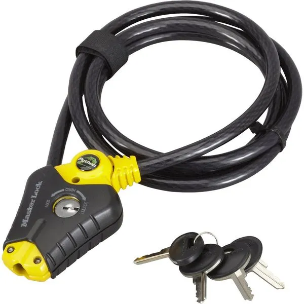Master Lock Python 8433EURD lanový zámek 10 mm nastavitelný