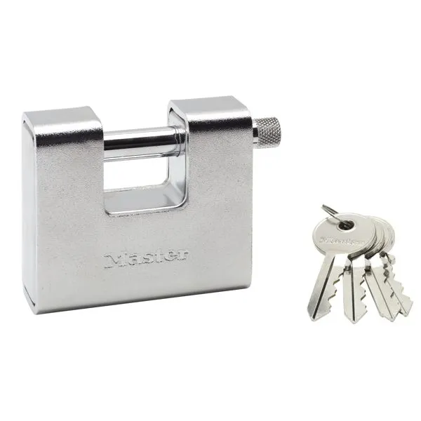 Master Lock 680EURD obdélníkový visací zámek 80 mm zinek
