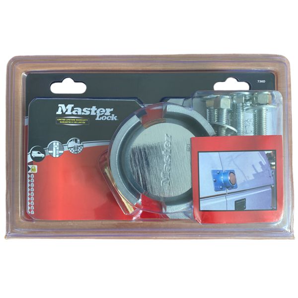Master Lock 736EURD zámek s petlicí set stříbrný