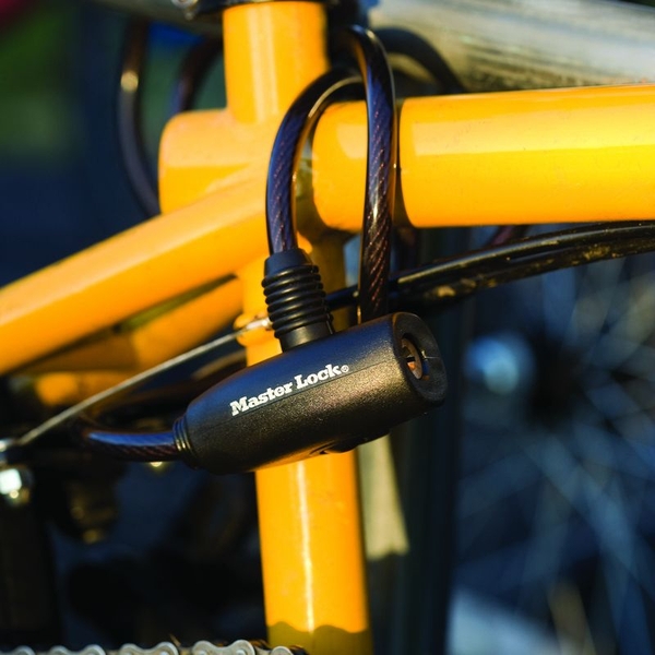 Master Lock 8126EURDPRO spirálový zámek na kolo 1,8 m černý