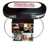 Master Lock 1271-5900 demokit cestovní schránka