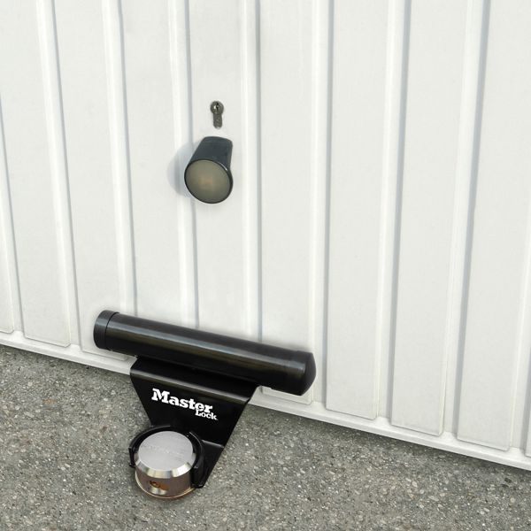 Master Lock 1488EURDAT zámek na garážová vrata tvrzený černý