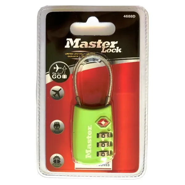 Master Lock TSA 4688EURD zámek zelený 30 mm
